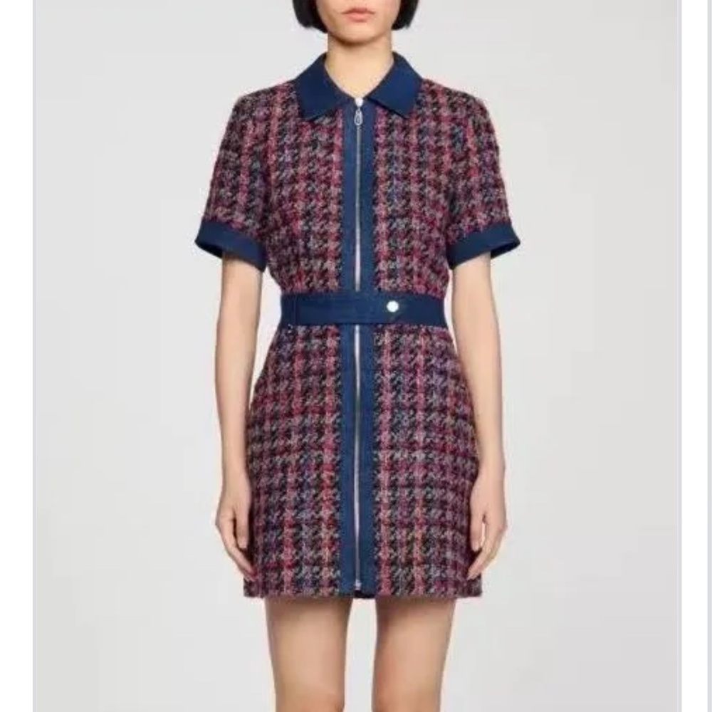 Sandro tweed dress